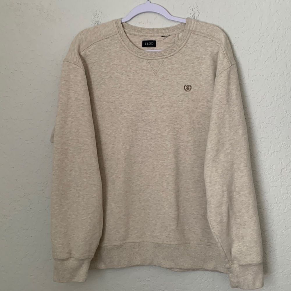 Men’s Izod Crew Neck Pullover Sweater Size XL